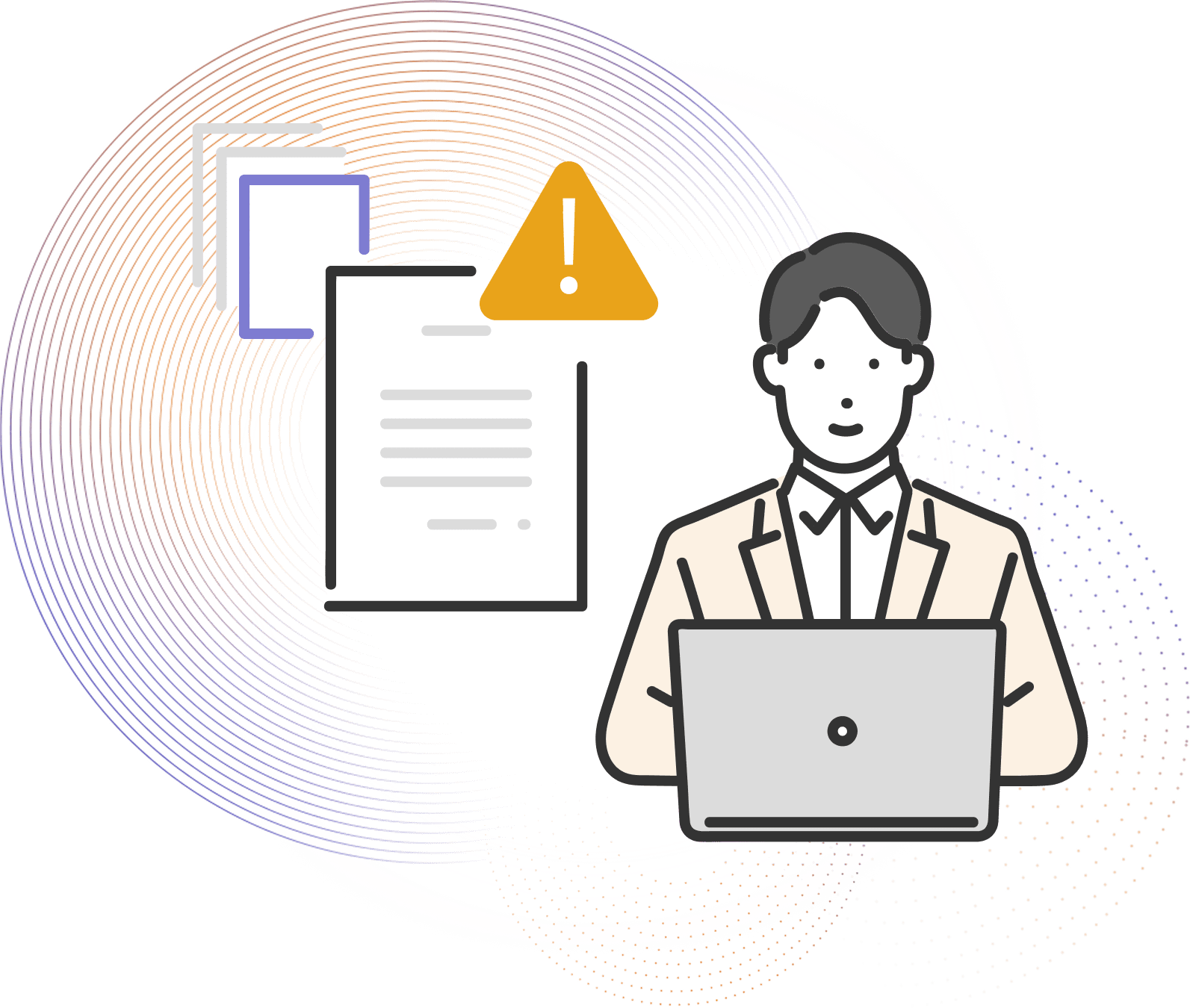 リスクの解説から修正方針案イメージ
