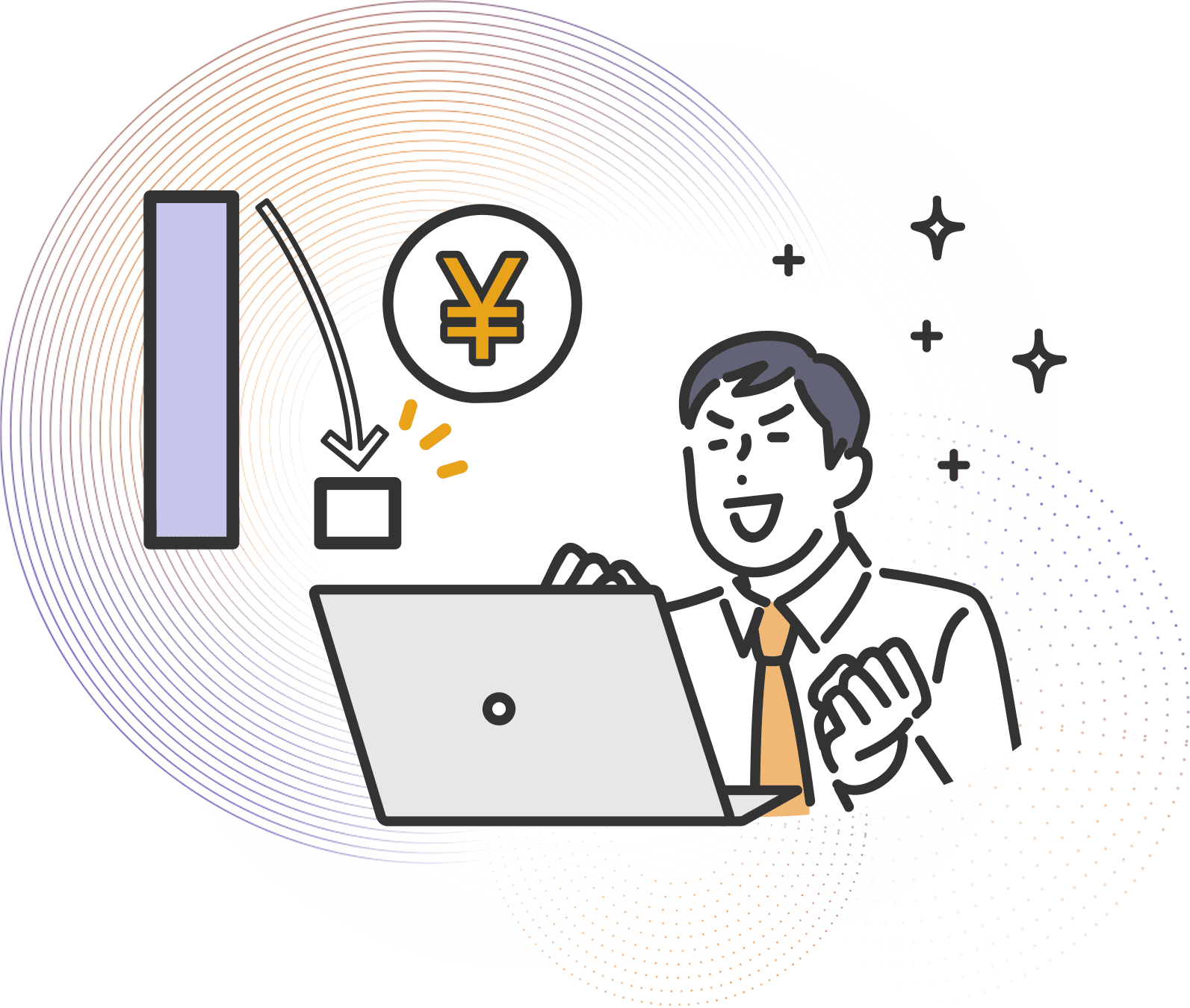 価格設定がよく、喜んでるイメージ