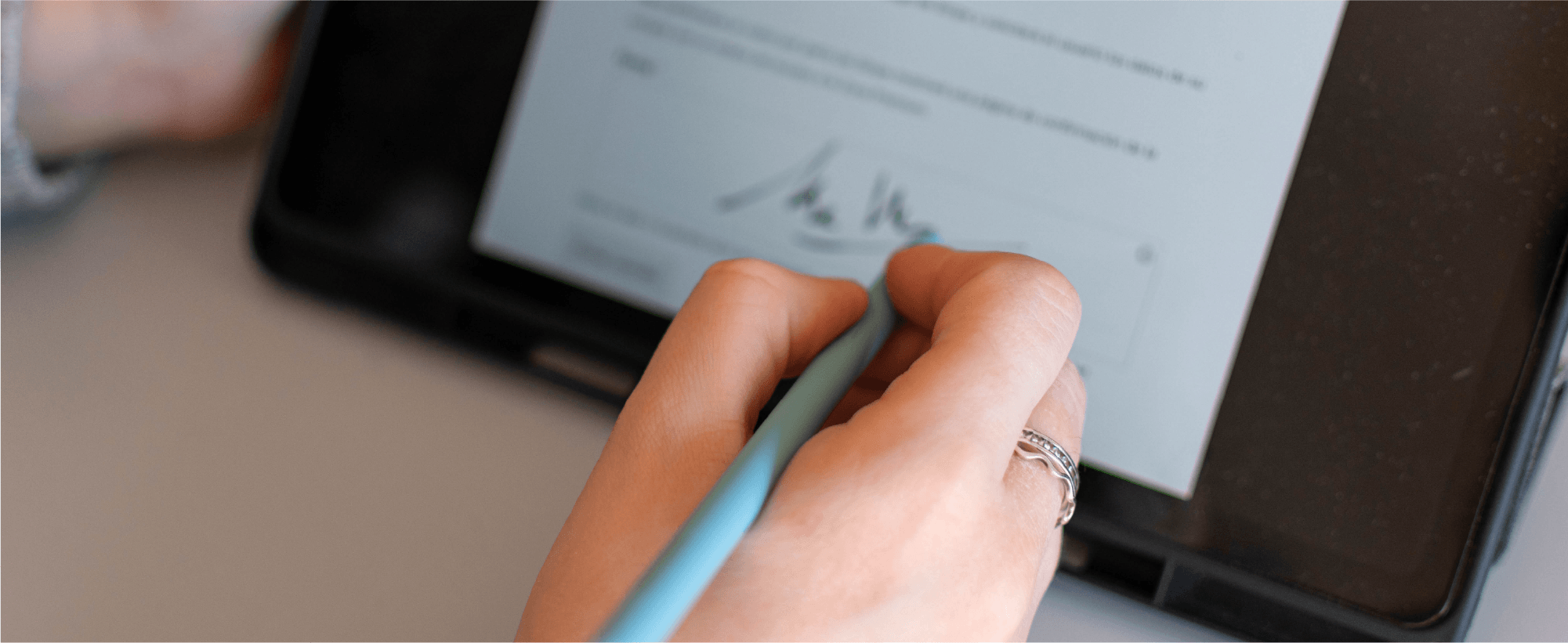 電子契約のイメージイラスト